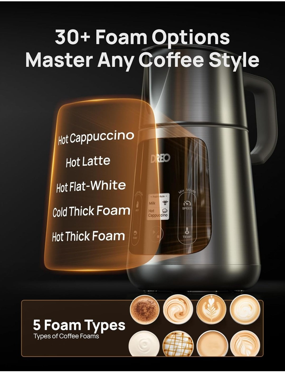 Dreo Milk Frother