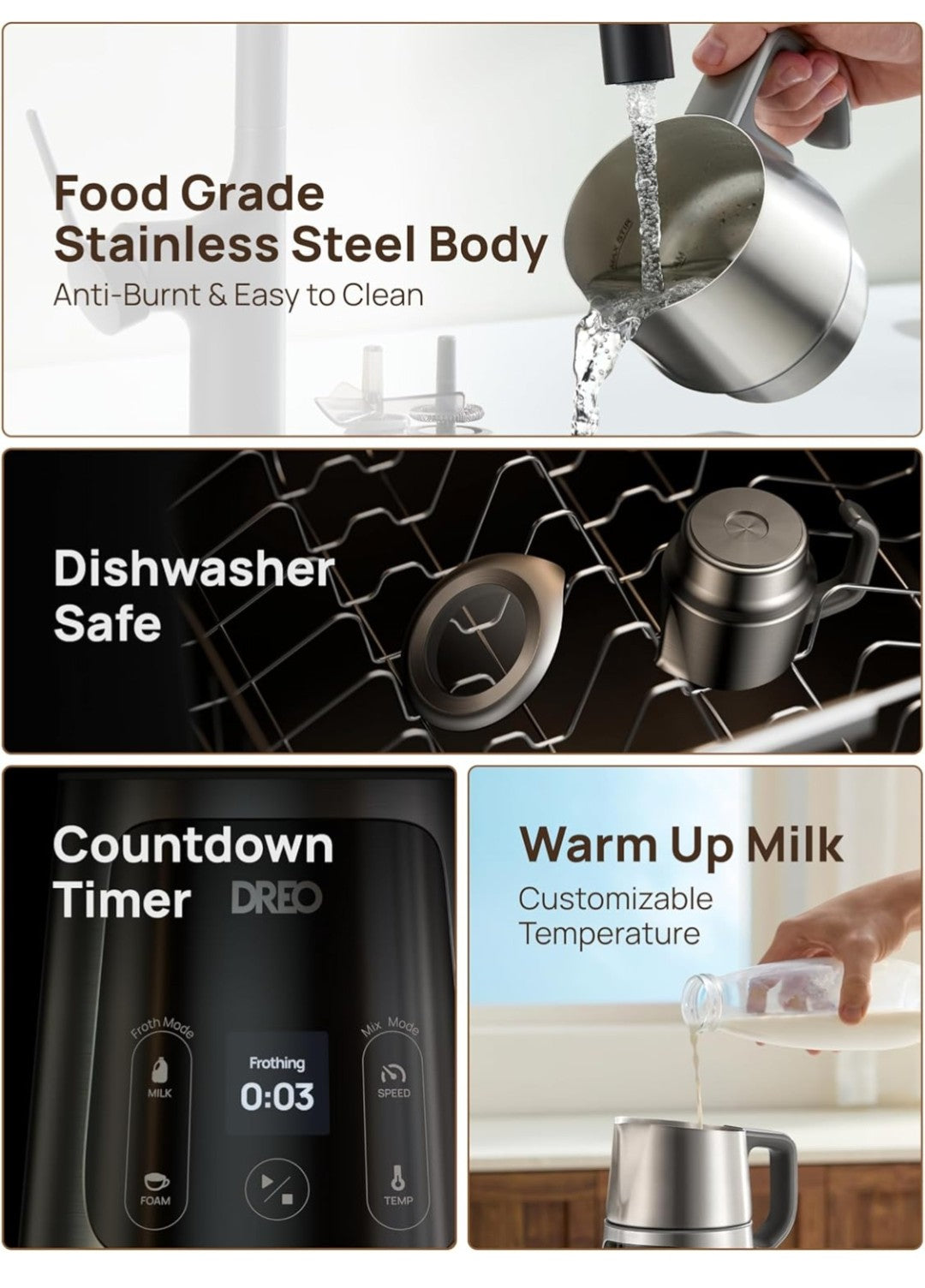 Dreo Milk Frother