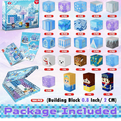 Great Gift! Princess Castle Magnetic Blocks 
 