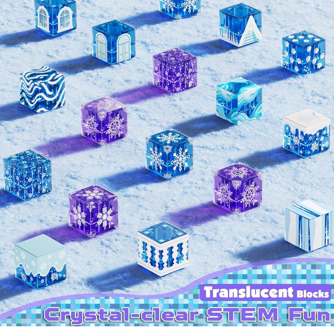 Great Gift! Princess Castle Magnetic Blocks 
 